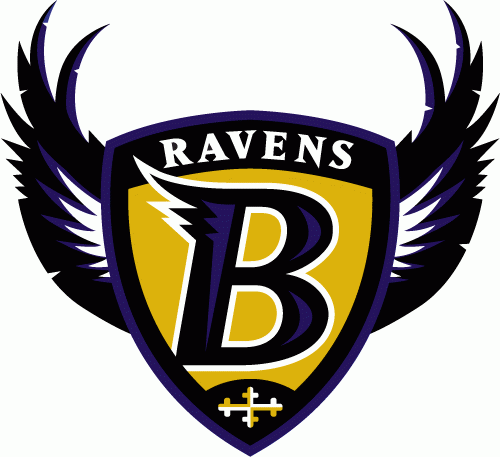 Baltimore Ravens 1996-1998 Primary Logo t shirt iron on transfers...